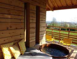 Unusual stay in perched hut in Normandy. near Belleme