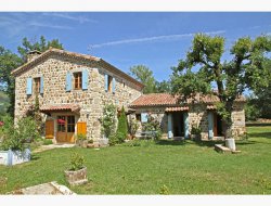 Large capacity holiday home in Ardeche, Rhone Alps. near Mayres
