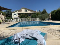 Chambres d'htes avec piscine dans l'Hrault.