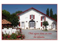 Holiday accommodation near Dax in Aquitaine. near Cassen