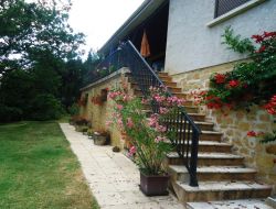 Holiday rental near Sarlat in Aquitaine. near Cadouin