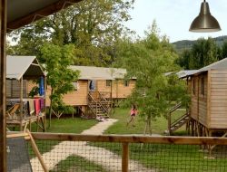 Holiday on camping in Souillac, Lot.