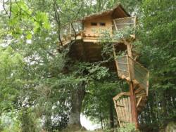 Unusual holiday accommodation in Auvergne. near Therondels