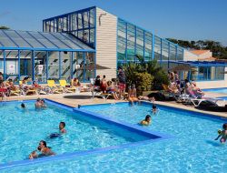 Seaside camping in vendee, France. near L Ile d Olonne