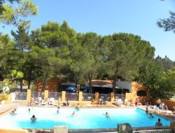 Camping in the Pyrenees Orientales, South of France. near Montauriol