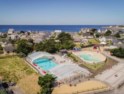 camping en bord de mer prs de la Baule, Loire Atlantique.