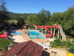 Camping close to Sarlat and Domme in Dordogne, France. near Saint Martial de Nabirat