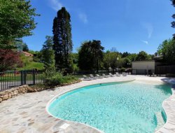 Camping near Tulle in Correze, Limousin. near Saint Martin la Meanne