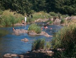 Holidays in camping in Ardeche, Rhone Alps. near Boffres