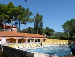 Holidays on a camping near Perpignan in France. near Collioure