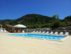 Holiday accommodation in camping, Haute Provence. near Le Sauze du Lac