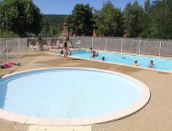Holiday rentals in a camping in Auvergne, France.