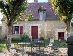 Holiday cottage near Tours in France.