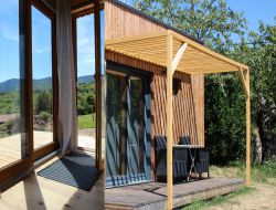 Ecological holiday rental in Ardeche, Rhone Alpes. near Eclassan