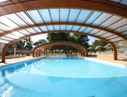 Camping on the Aquitaine coast, France. near Vielle Saint Girons