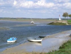 Camping near the Baie de Somme in France. near Cahon