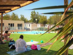 Vias Camping en bord de mer dans l'Hrault.