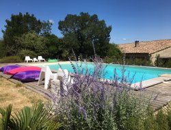 Saint Jean du Gard	 Gites avec piscine au sel dans le Gard.