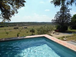 Holiday cottage close to the Lake of Sainte Croix du Verdon, France.