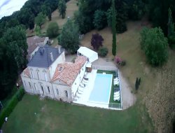 Holiday home for a group with pool in Gironde near Saint Sernin de Duras