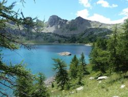Seyne les Alpes camping mobilhome Beauvezer Alpes de Haute Provence