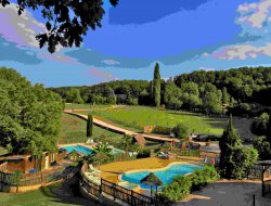 Unusaul stay in perched huts in Dordogne, France. near Objat