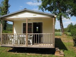 Holidays in a camping in the Lot, Midi Pyrenees. near Labastide Murat - Coeur de Causse