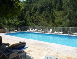Holiday cottages with swimming pool in Ardeche. near Lanas