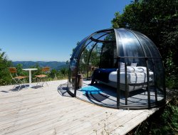 Jaunac - Ardeche tipis ou yourtes en Rhone Alpes