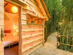 Urrugne Pyrenees Atlantiques cabane perche en Aquitaine