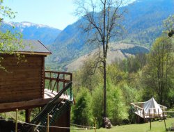 Unusual holiday accommodations in French Pyrenees.
