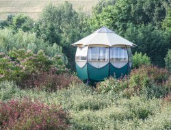 Unusual accommodations in Provence, south of France. near Rognes