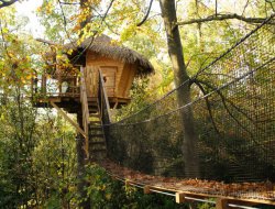 Unsual stay in a tree house in Nouvelle Aquitaine. near Pessines