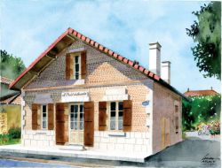 Holiday home near Arcachon in Aquitaine. near Rions