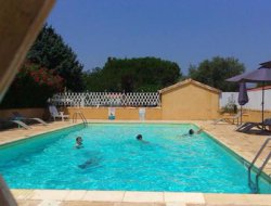 campsite mobilhome in the Gard, Languedoc Roussillon. near Monoblet