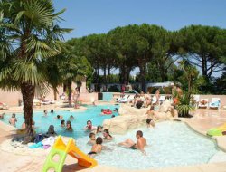 campsite mobilhome on the French Riviera near Antibes