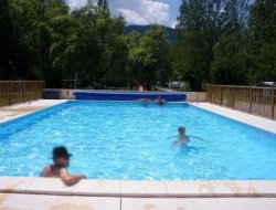 Digne les Bains camping mobilhomes Alpes de Haute Provence.