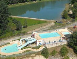 campsite mobilhome in the Lot, Midi Pyrenees. near Payrac