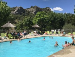 campsite mobilhome in Ardeche, France near Barjac