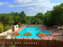 Holiday village in Ardeche, south of France. near Joannas
