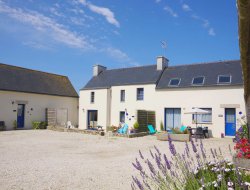 Seaside holiday homes in the Finistere, Brittany.