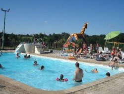Campsite mobilhome in Aveyron, Midi Pyrenees. near Colombies