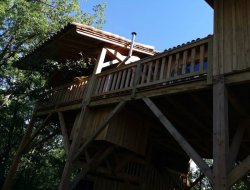 Cahuzac sur Vre Tarn cabane perche en Midi Pyrenees