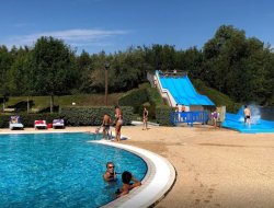 Saint Nizier le Bouchoux camping avec piscine chauffée dans l'Ain