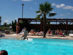 campsite with heated pool in the Lot et Garonne near Clairac