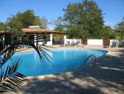 campsite with heated pool in the Gard. near Boisset et Gaujac