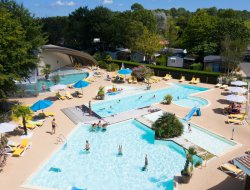 Salles Mobilhomes avec piscine chauffe dans les Landes  