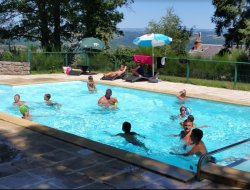 Saint Cyprien sur Dourdou camping avec piscine chauffée dans l'Aveyron