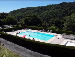 Holiday village in Auvergne near Saint Martin la Meanne