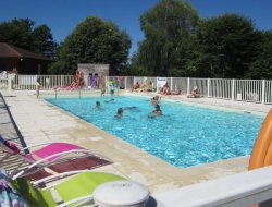 campsite with heated pool in Correze, Limousn.